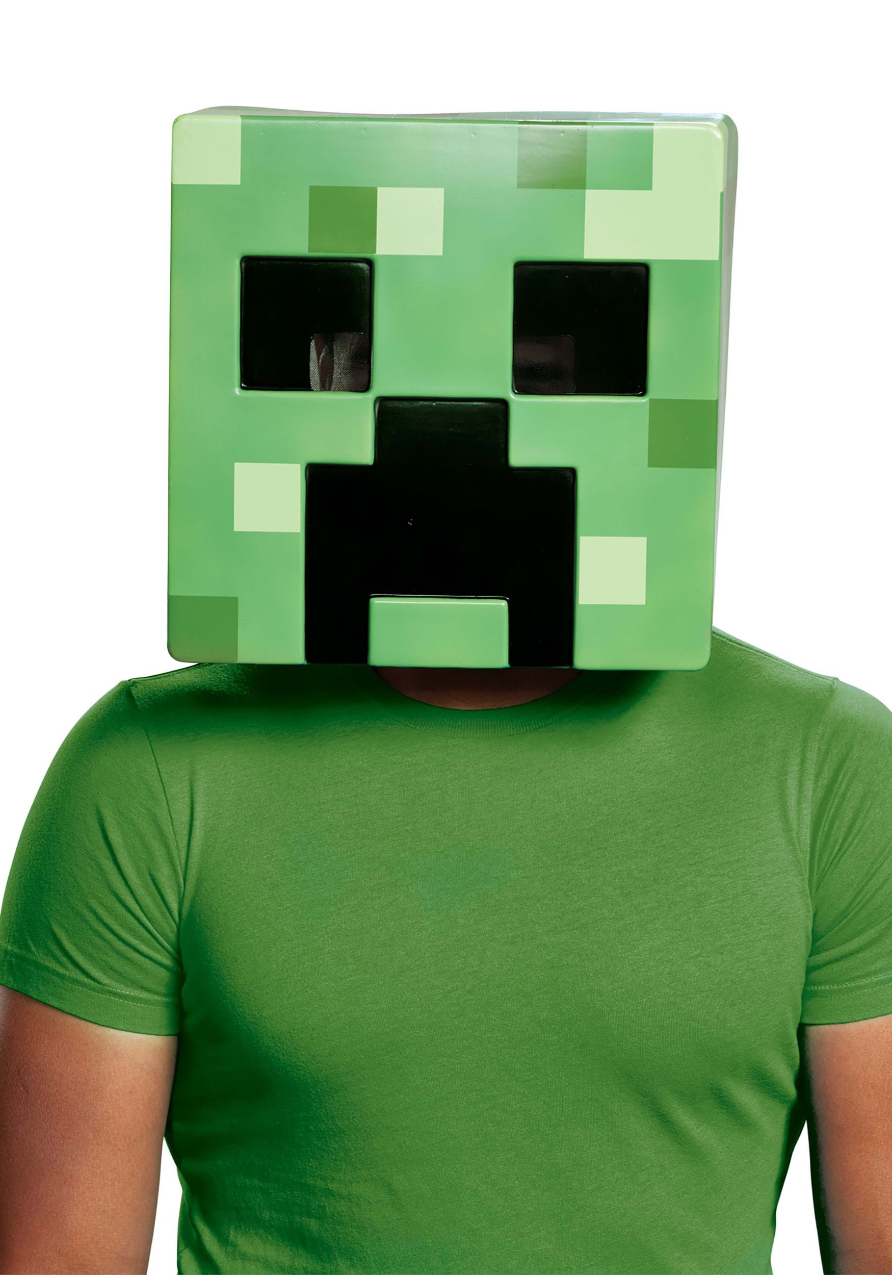 Minecraft Creeper Adult Mask | Minecraft Accessories