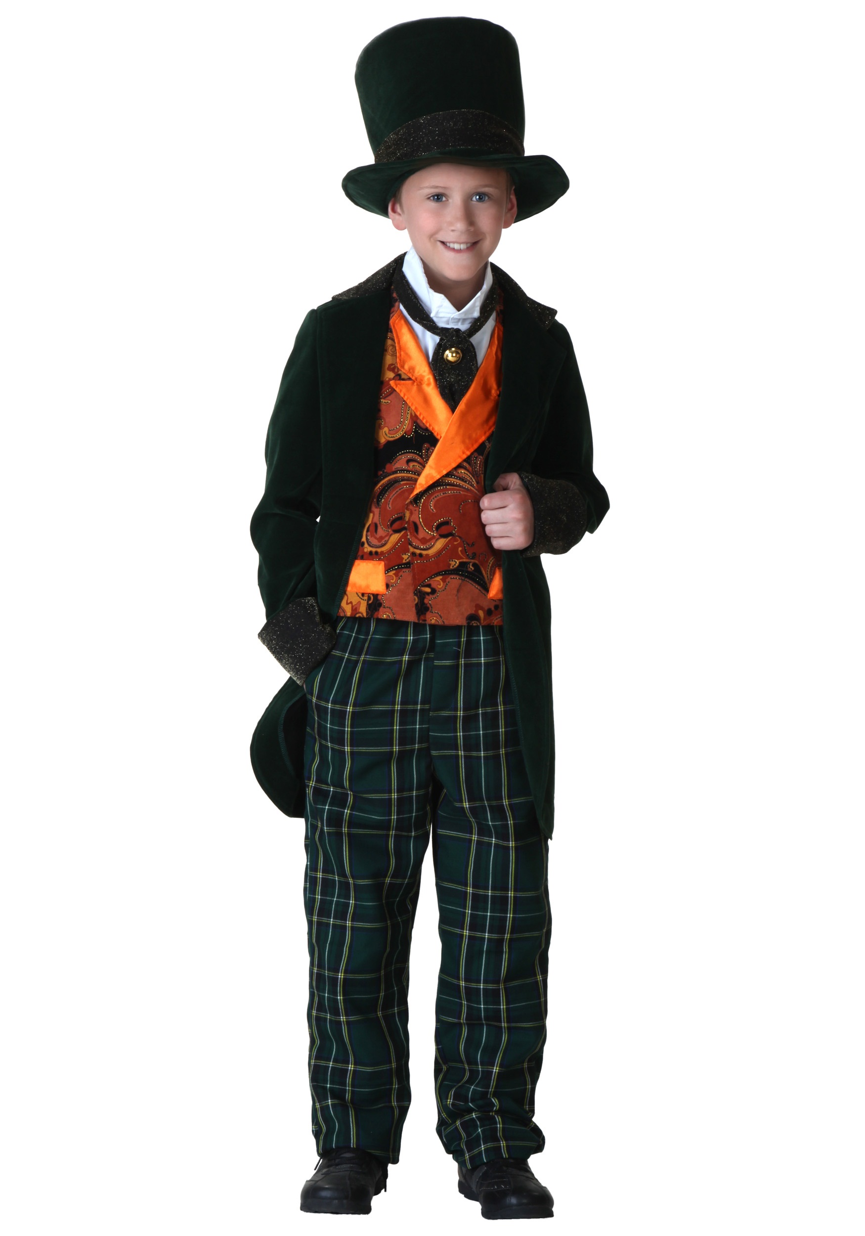 Deluxe Kid's Mad Hatter Costume