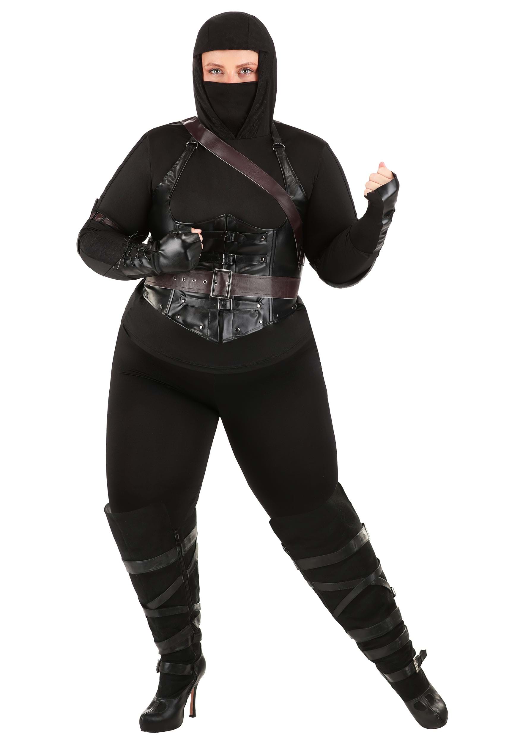 Plus Size Shadow Ninja Assassin Costume | Ninja Costumes