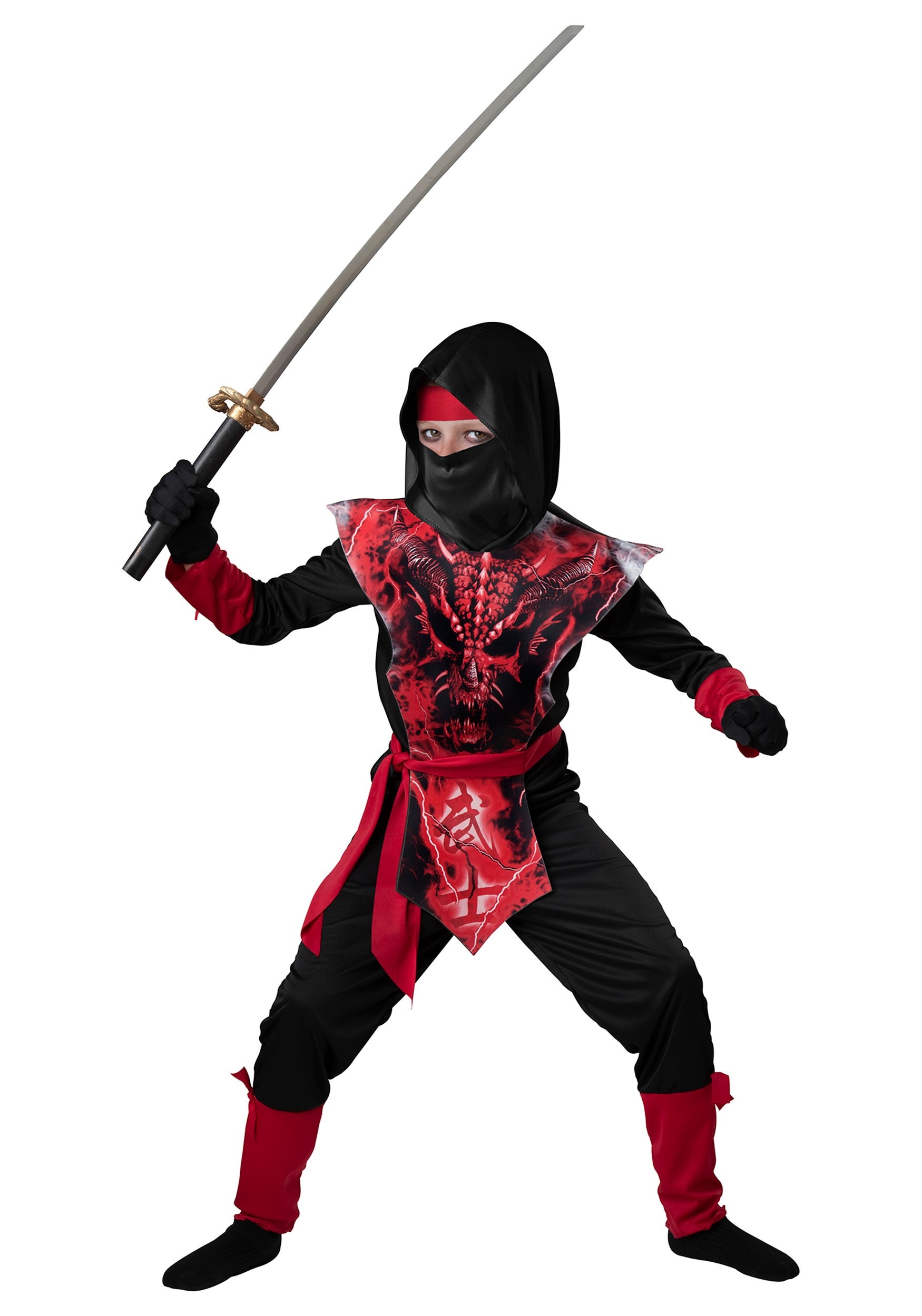 Boy's Death Skeleton Knight Costume | Kid's Ninja Costumes