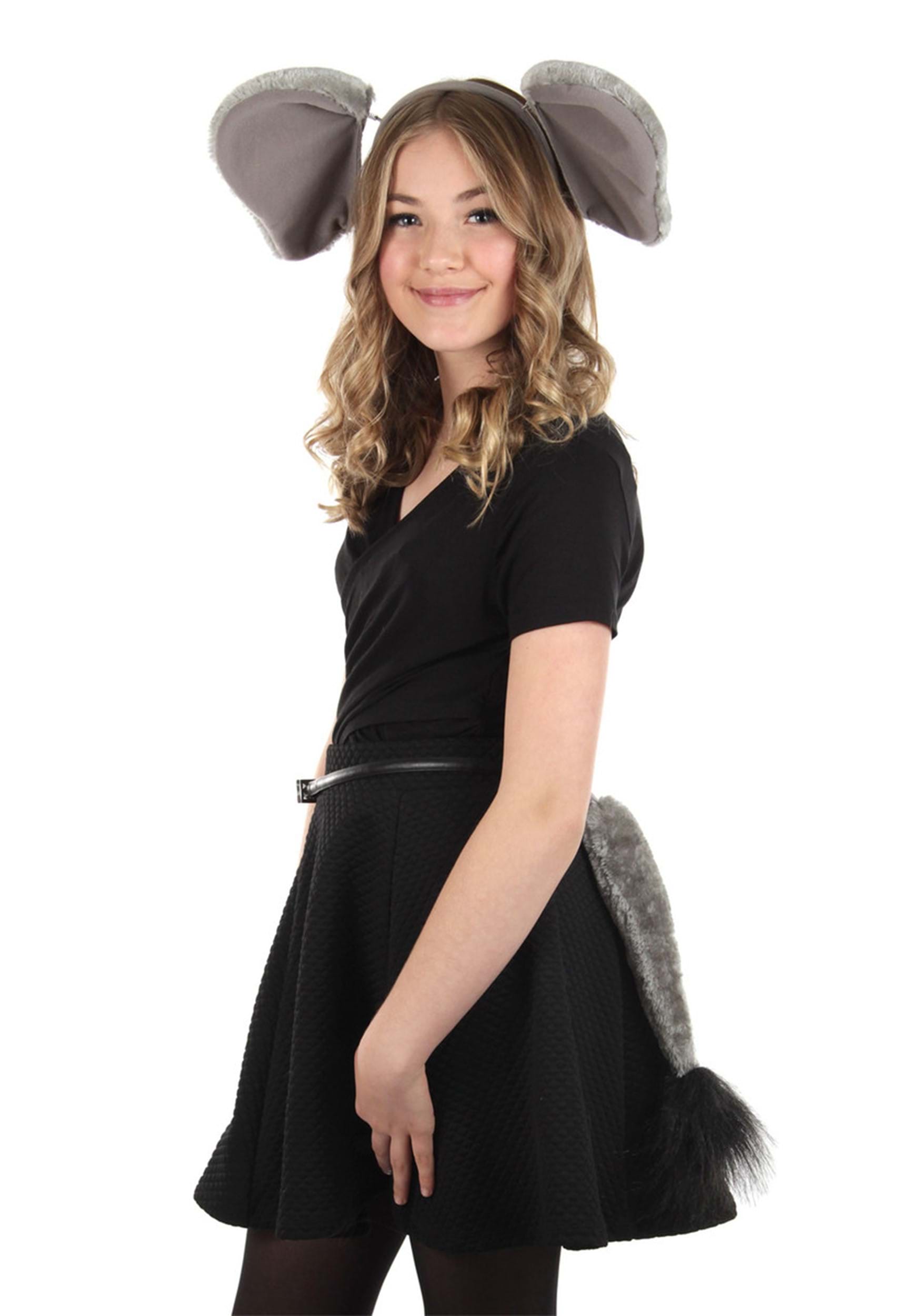 Elephant Headband & Tail Kit | Animal Costume Kits