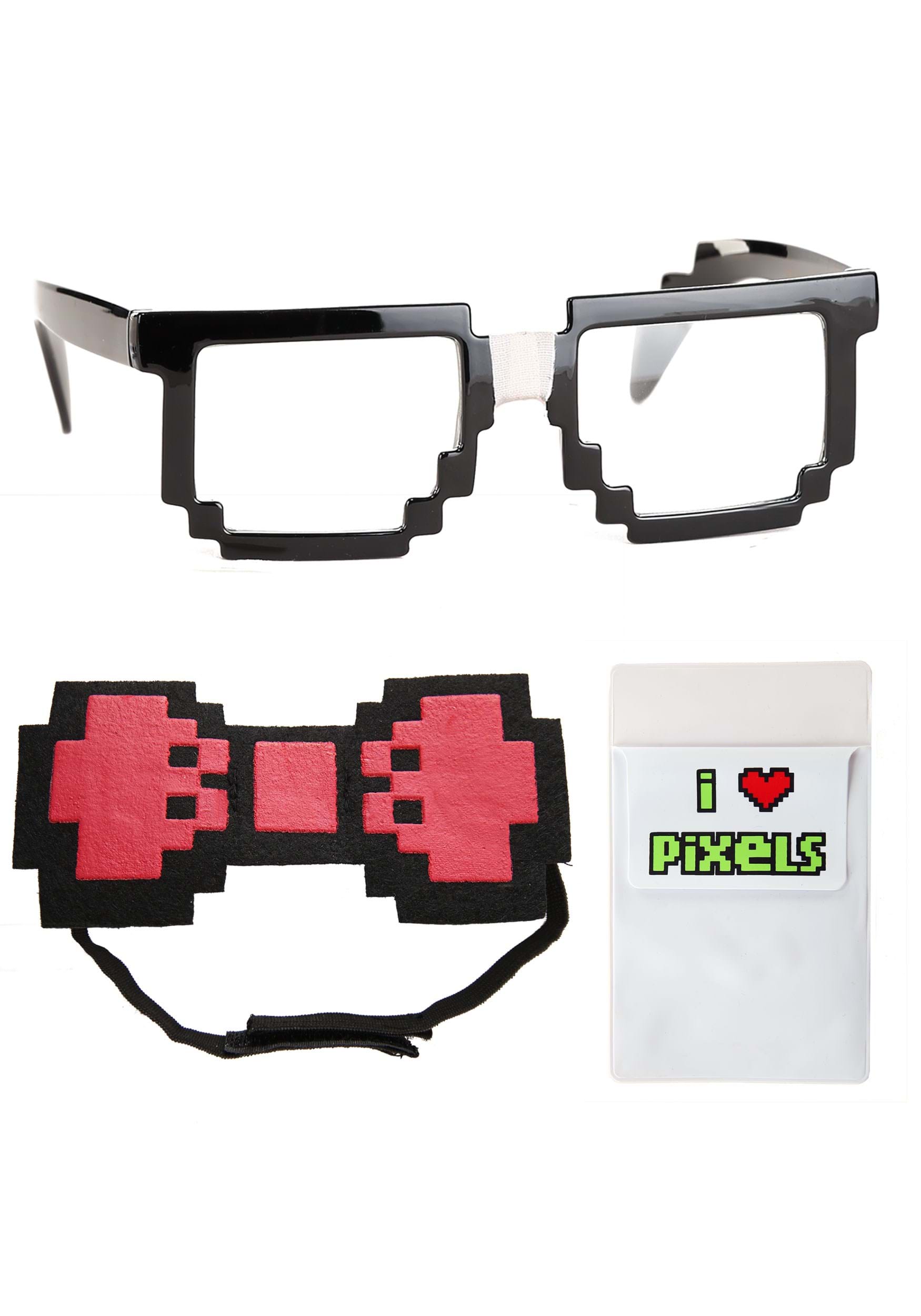 Nerd Pixel Kit | Costume Accessories