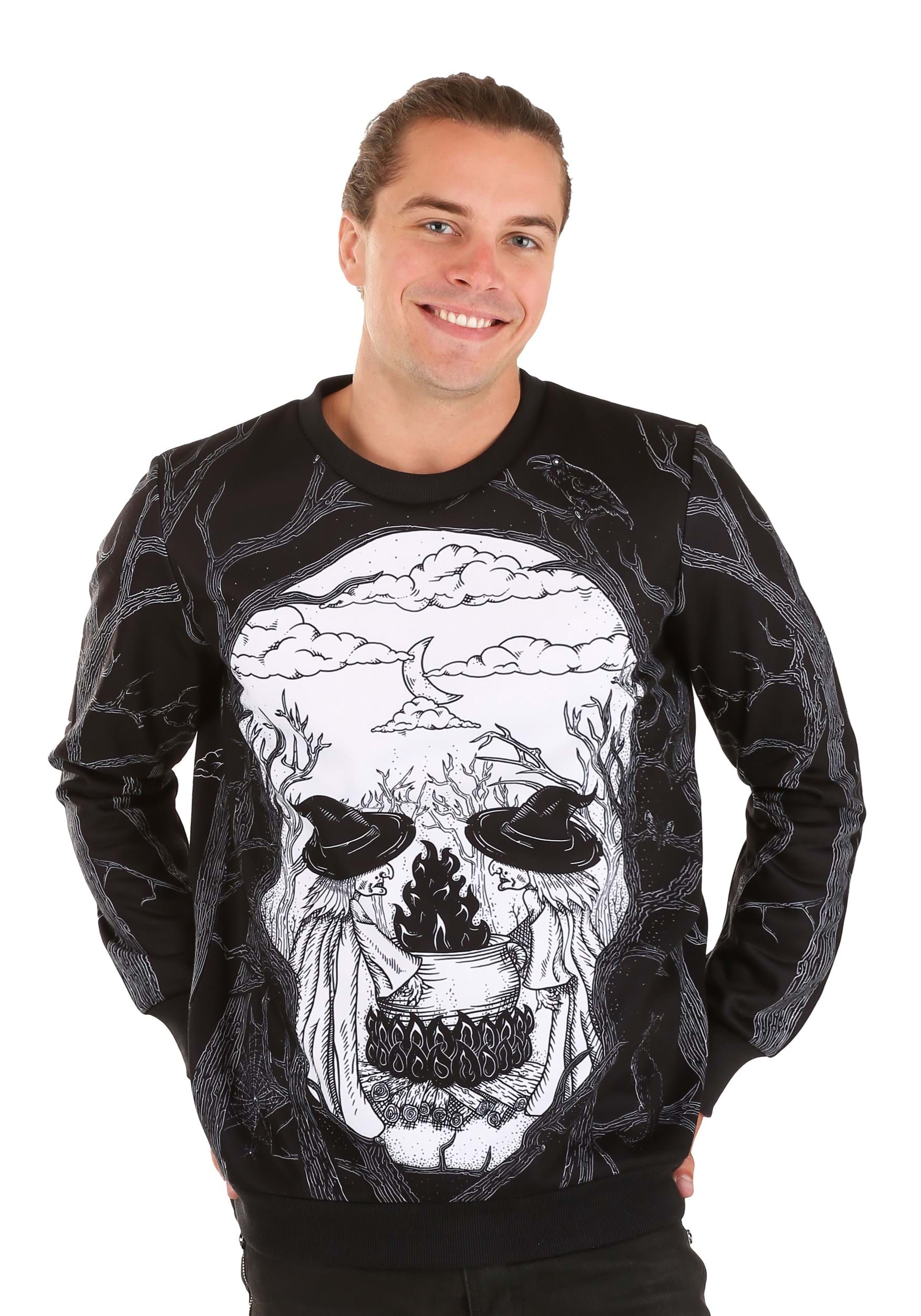 Toil and Trouble Halloween Sweatshirt for Adults