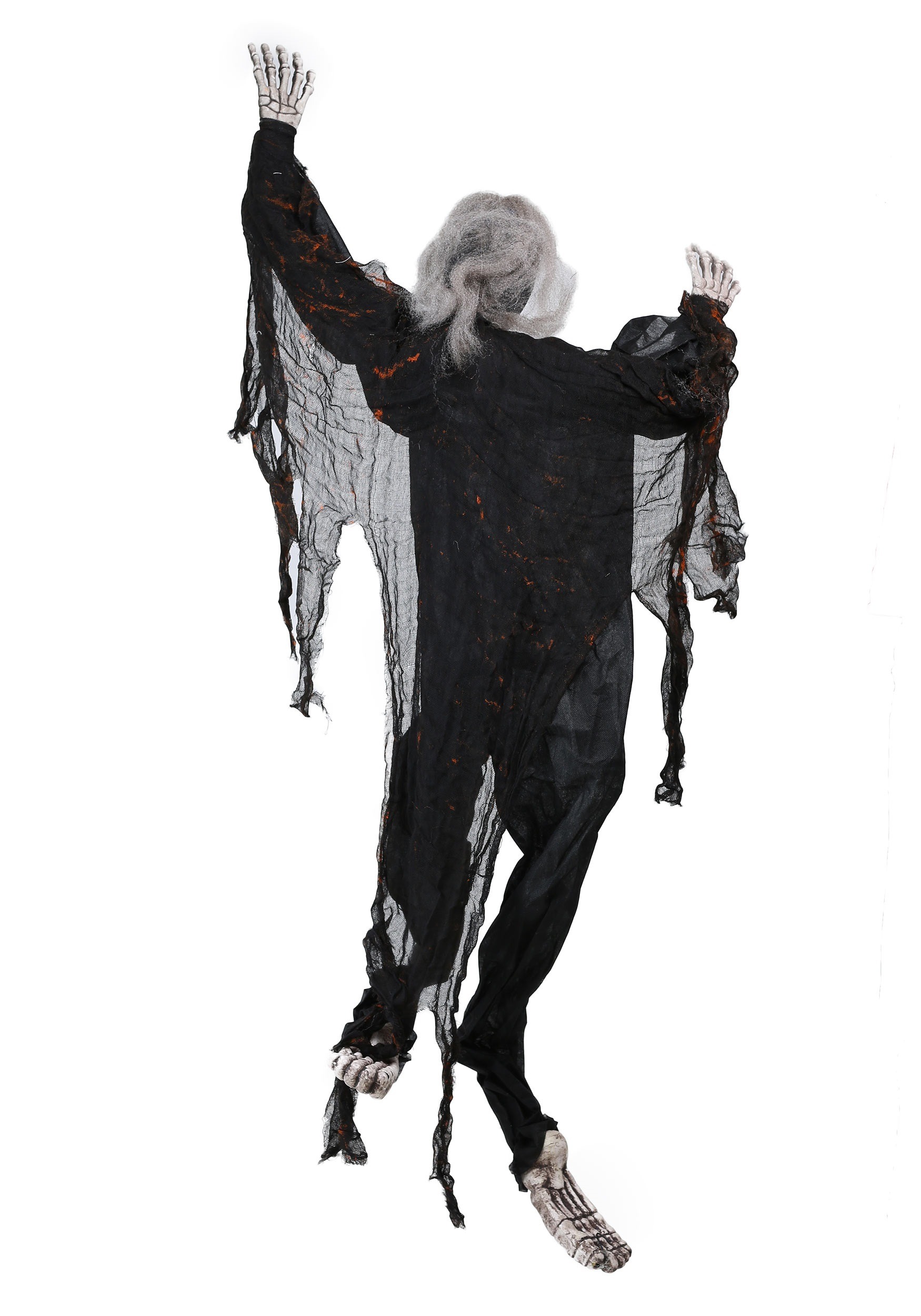 5FT Black Climbing Dead Skeleton Prop Decoration | Skeleton Decorations