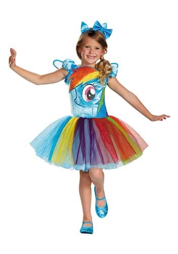 Kid&#39;s Rainbow Dash Tutu Prestige Costume