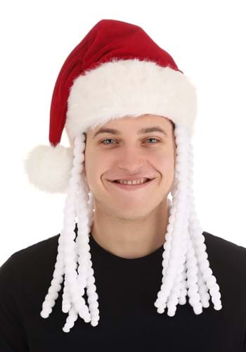 Plush Dread Santa Costume Hat