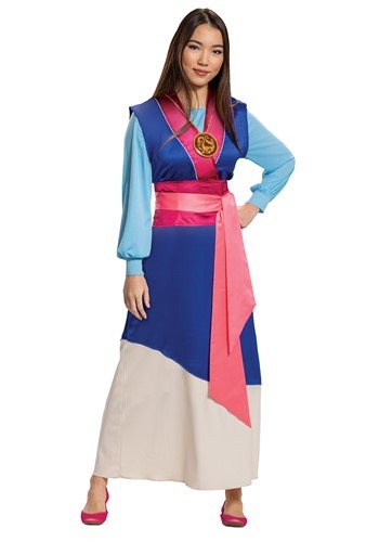 Mulan Women&#39;s Blue Dress Costume