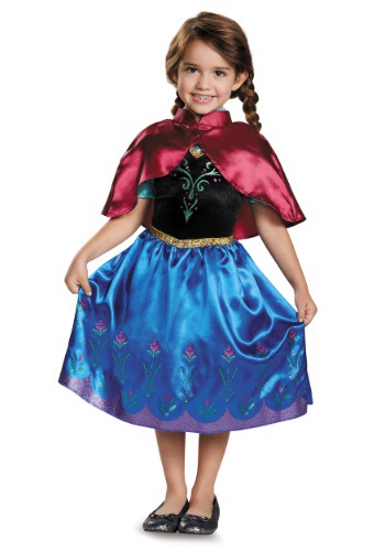 Girl&#39;s Frozen Traveling Anna Classic Toddler Costume