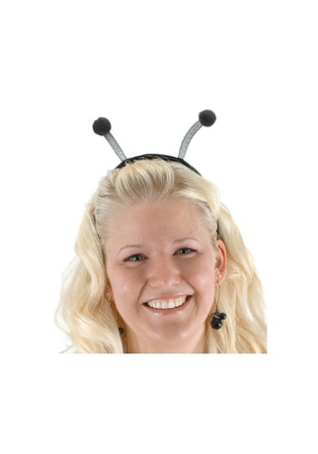 Black Bug Antennae Costume Headband