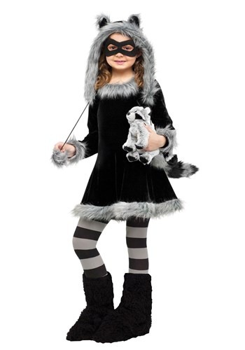 Raccoon Sweet Girls Costume