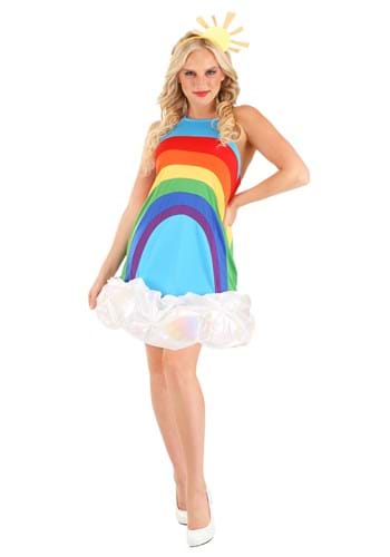 Women&#39;s Rainbow Dress Costume