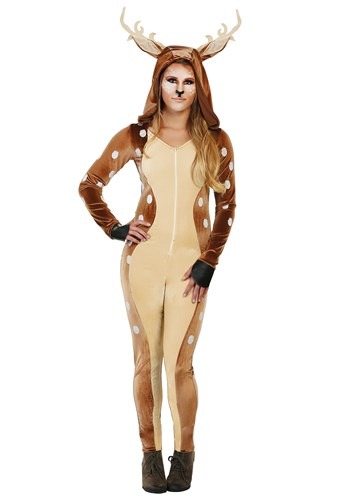 Plus Size Fawn Costume for Women