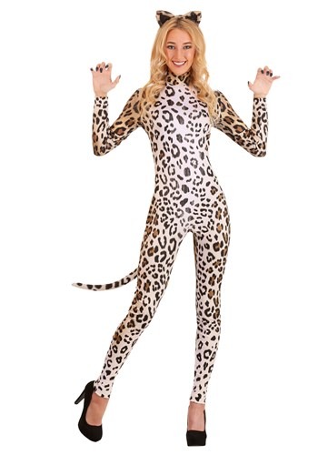 Women&#39;s Leopard Catsuit