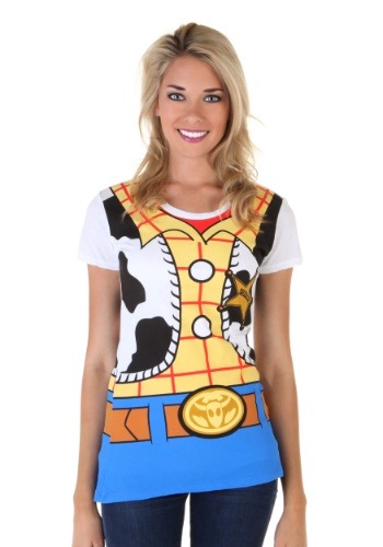 Women&#39;s Toy Story I Am Woody Costume T-Shirt