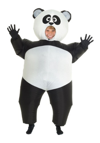 Kid&#39;s Inflatable Panda Costume