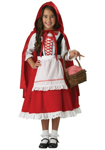 Girl&#39;s Traditional Little Red Riding Hood Costume