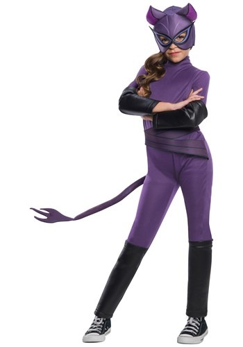 Catwoman Deluxe Girl&#39;s Costume