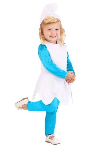 Toddler The Smurfs Smurfette Girl&#39;s Costume