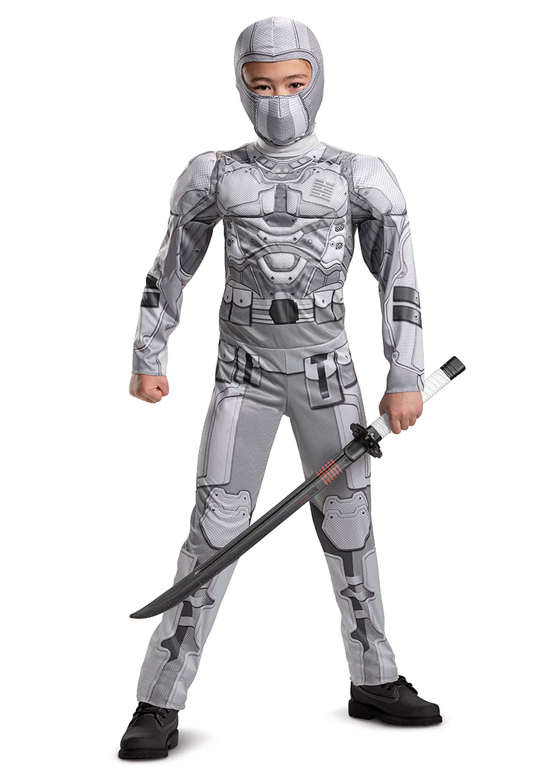 Kid's Snake Eyes Movie Storm Shadow Classic Muscle Costume