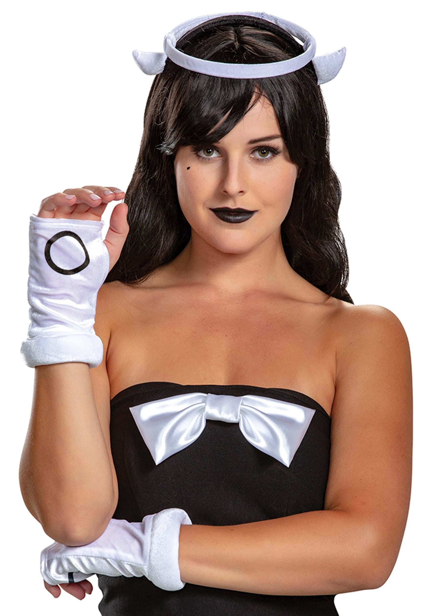 Bendy and the Ink Machine Alice Angel Adult Costume Kit | Video Game Accessories