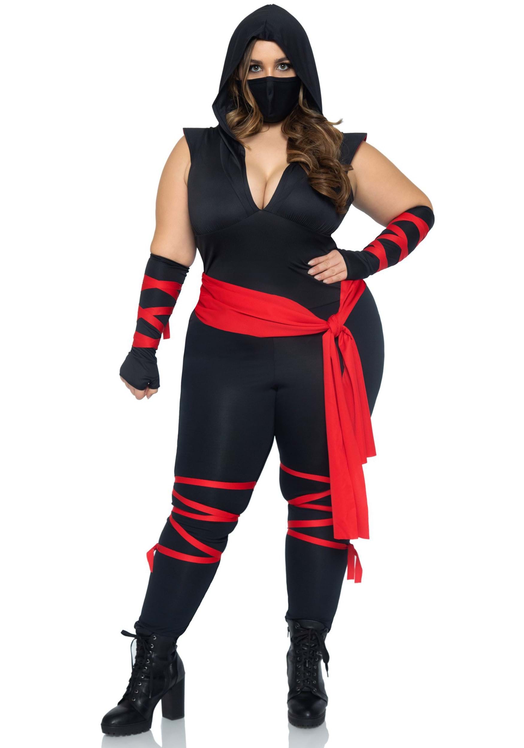 Plus Size Sexy Deadly Ninja Women