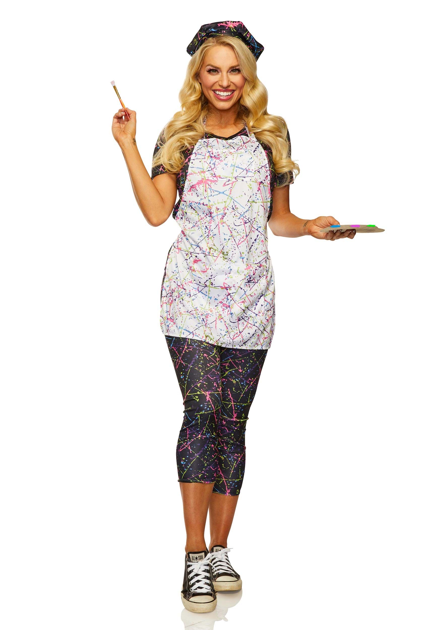 Neon Artist Costume for Women