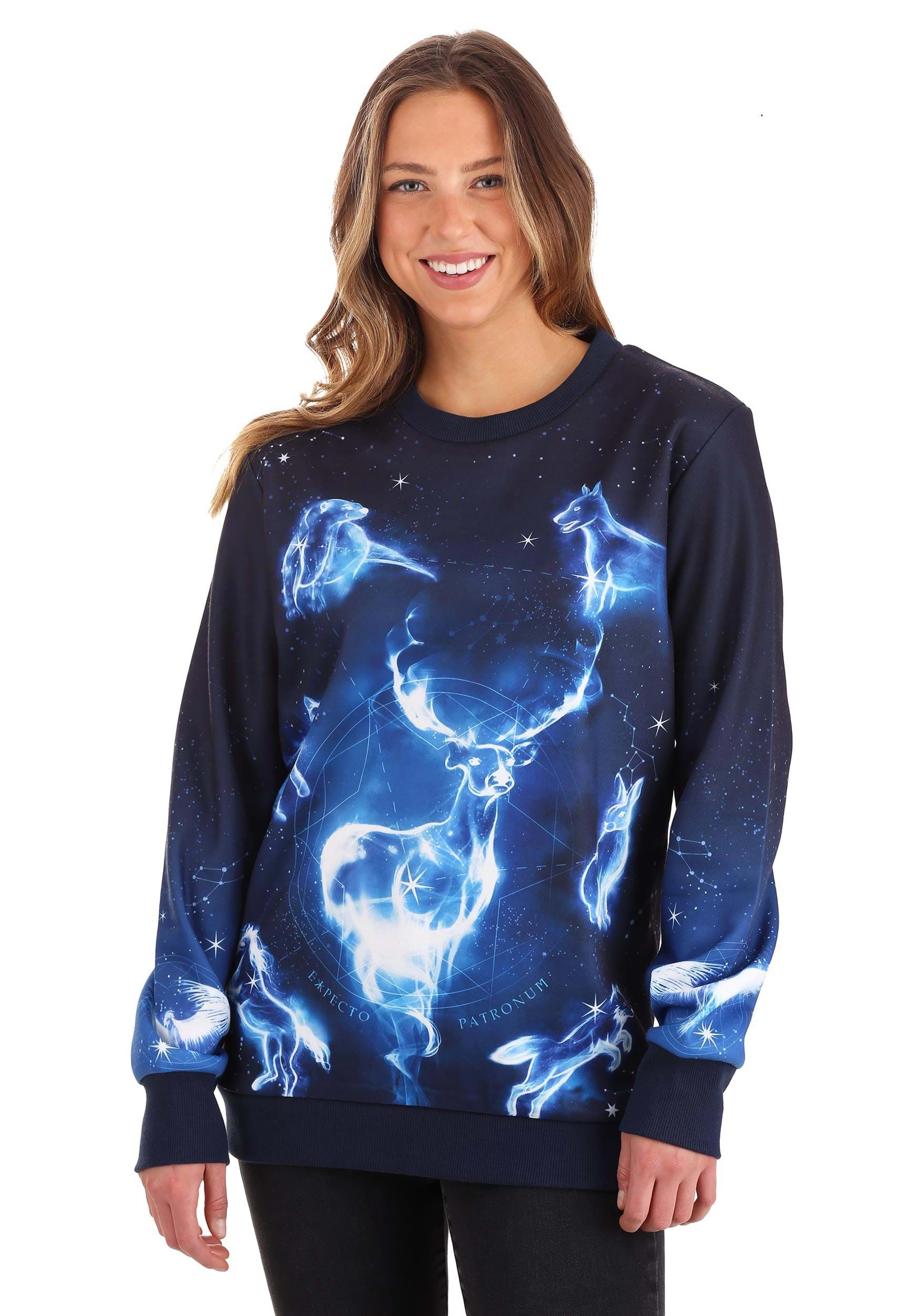 Harry Potter Patronus Adult Ugly Sweatshirt