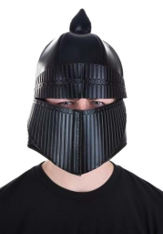 Black Knight Foam Costume Helmet