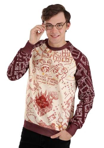 Harry Potter Marauder&#39;s Map Adult Sweatshirt