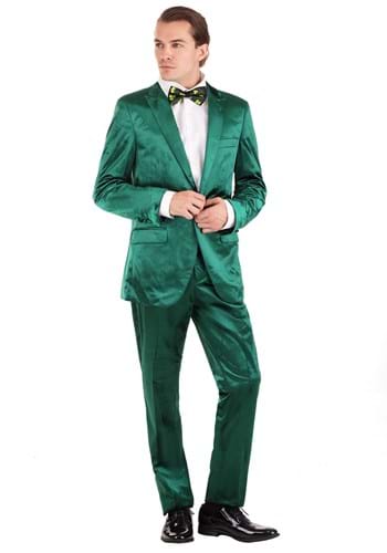 Men&#39;s Green Leprechaun Suit Costume