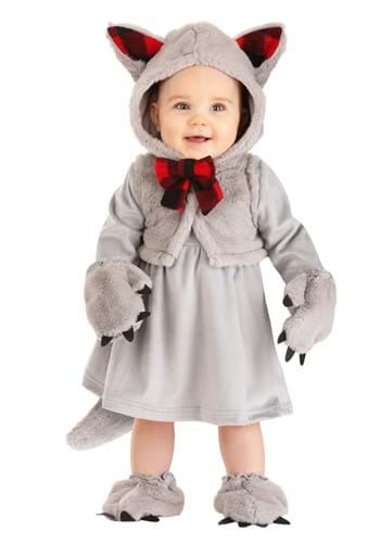 Girl&#39;s Baby Wolf Costume