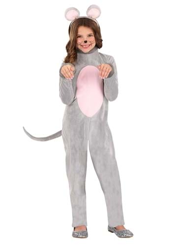 Girl&#39;s Cozy Mouse Costume