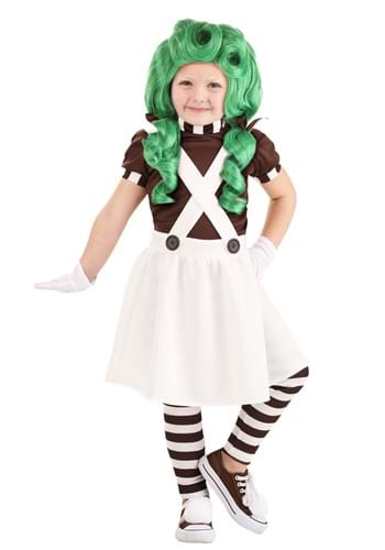 Toddler Girls Chocolate Factory Worker Costume