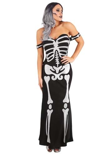 Women&#39;s High Fashion Skeleton Costume
