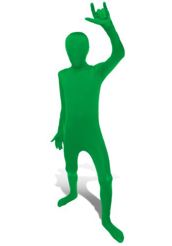 Green Kid&#39;s Morphsuit Costume