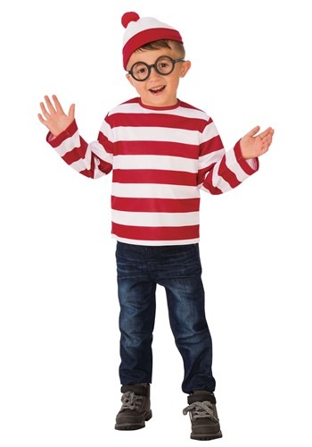 Kid&#39;s Where&#39;s Waldo Costume