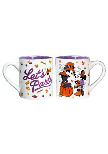 Mickey and Minnie Let&#39;s Party Disney Halloween Mug