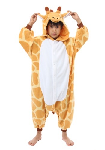 Kid&#39;s Giraffe Kigurumi Costume