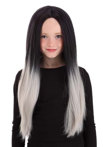 Kid&#39;s Black and Gray Ombre Wig