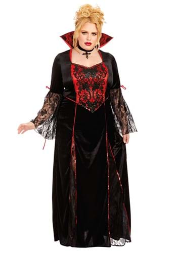 Women&#39;s Plus Size Vampira Costume Dress