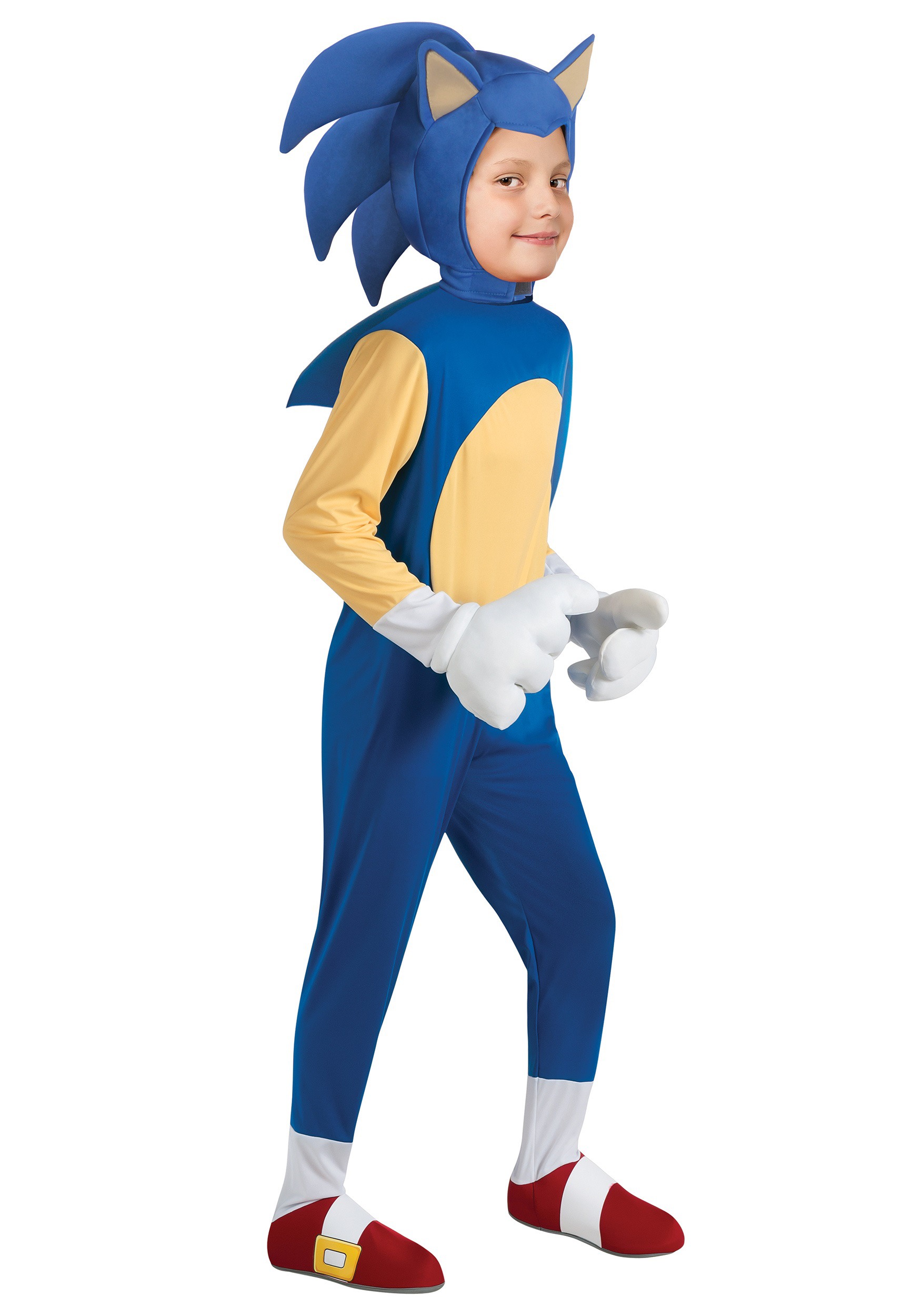 Kid's Deluxe Sonic Costume | Sonic the Hedgehog Costumes