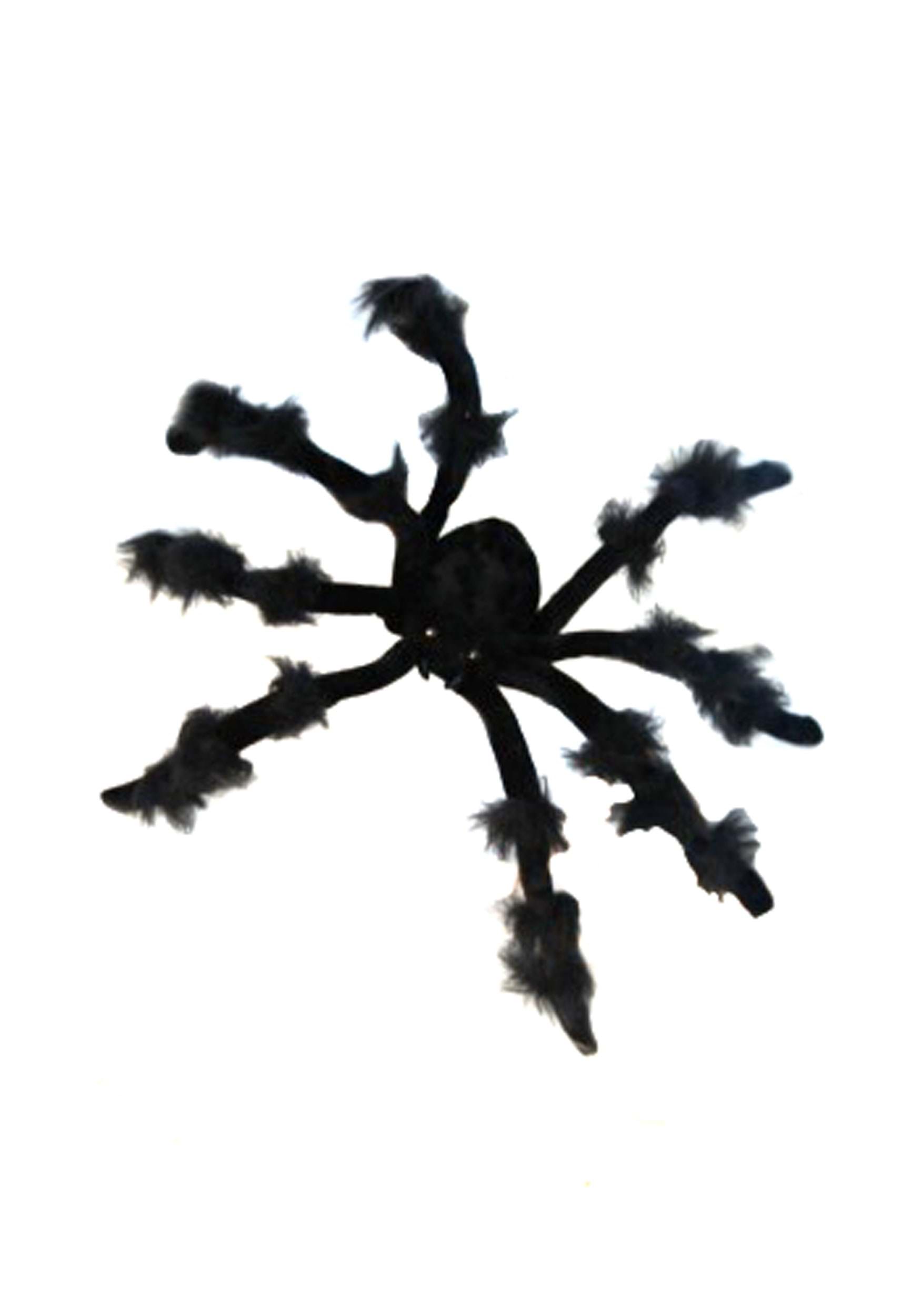 Black 20-Inch Poseable Spider Prop