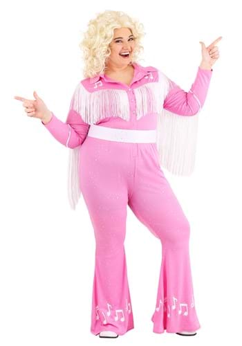 Country Star Singer Plus Size Costume