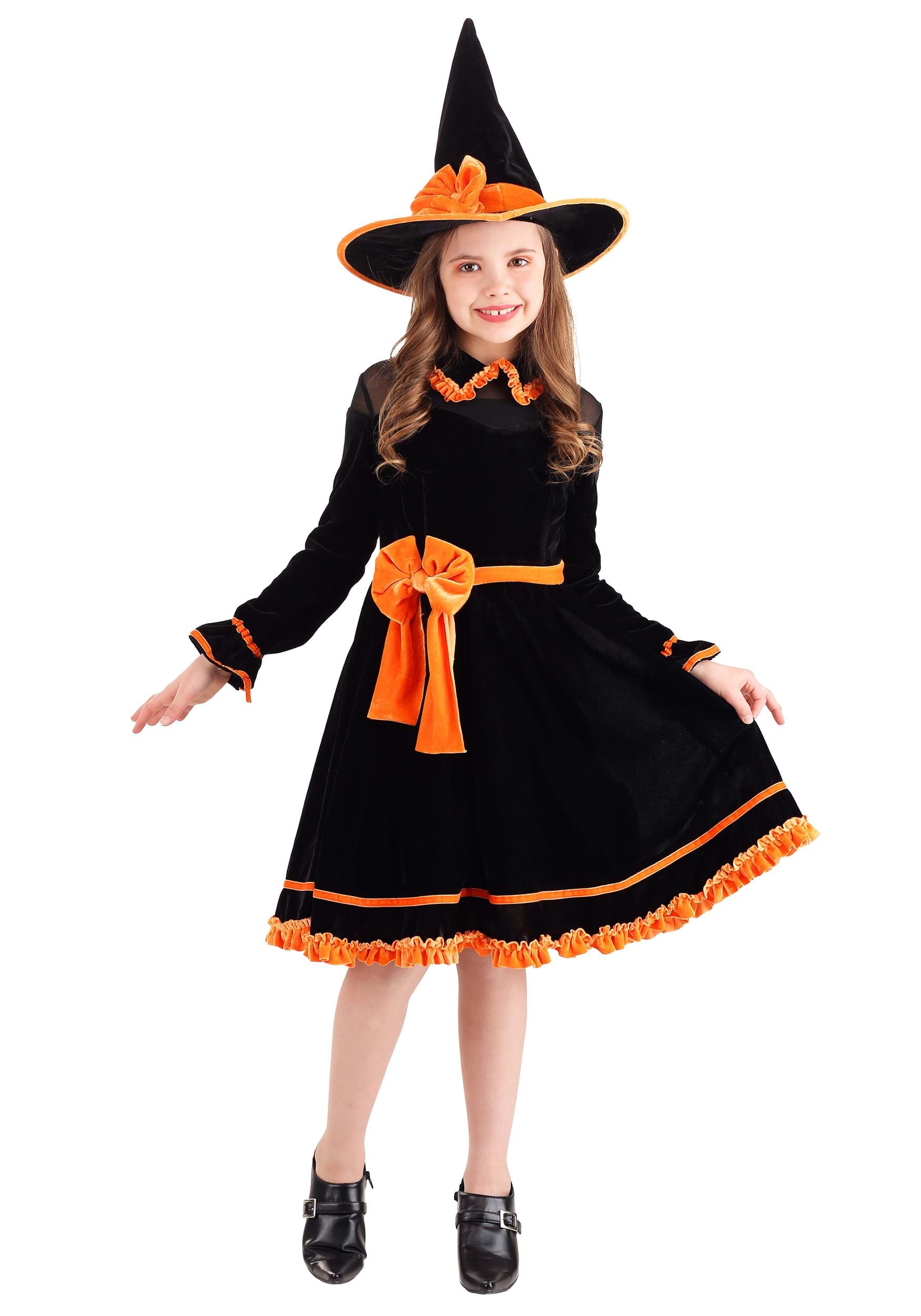 Crafty Witch Kid's Costume | Girl's Witch Costumes