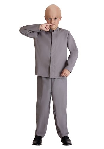 Boy&#39;s Mini Grey Suit Costume