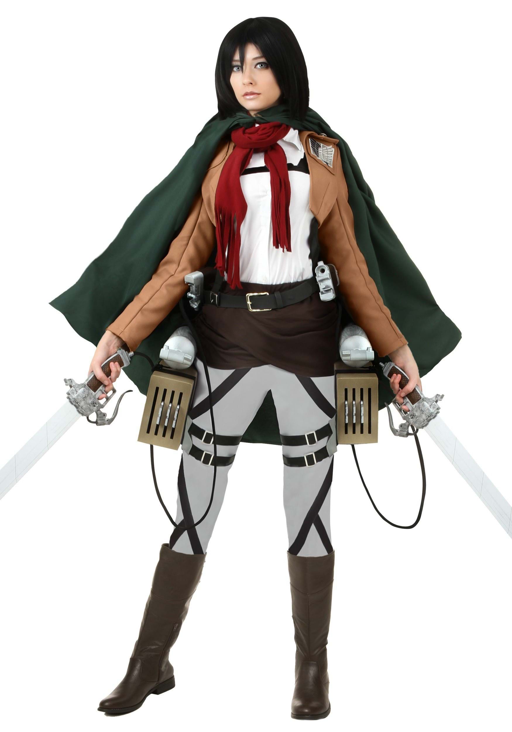 Deluxe Attack on Titan Mikasa Costume | Women
