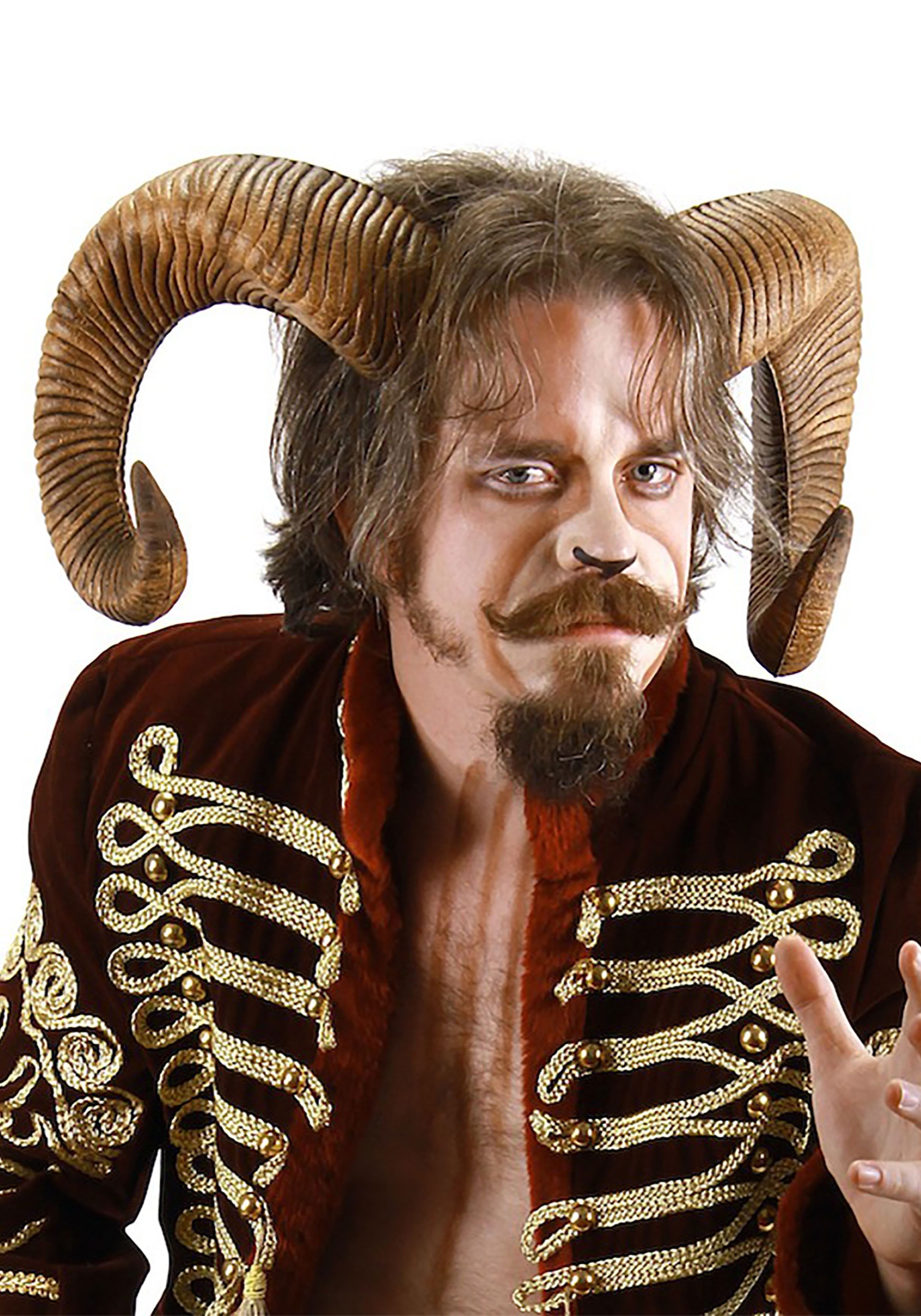 Adult Ram Horns Costume Accessory | Animal Accessories