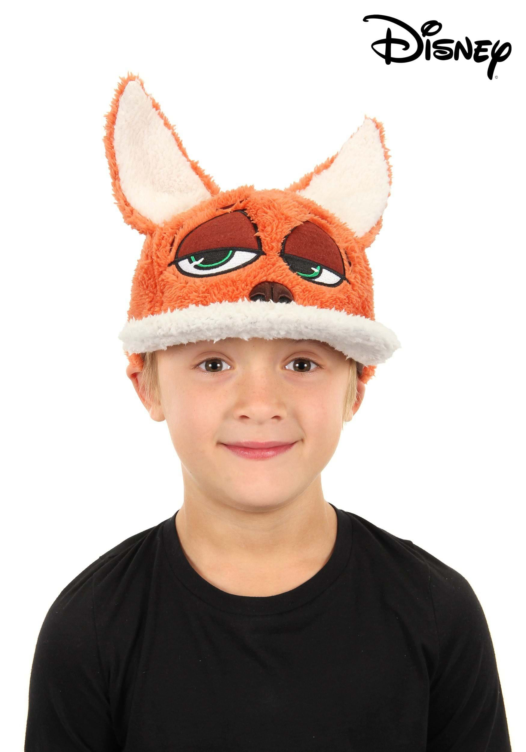 Disney Zootopia Nick Wilde Fuzzy Kid's Baseball Cap