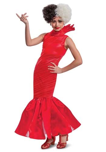 Cruella Red Dress Tween Costume | Disney Costumes
