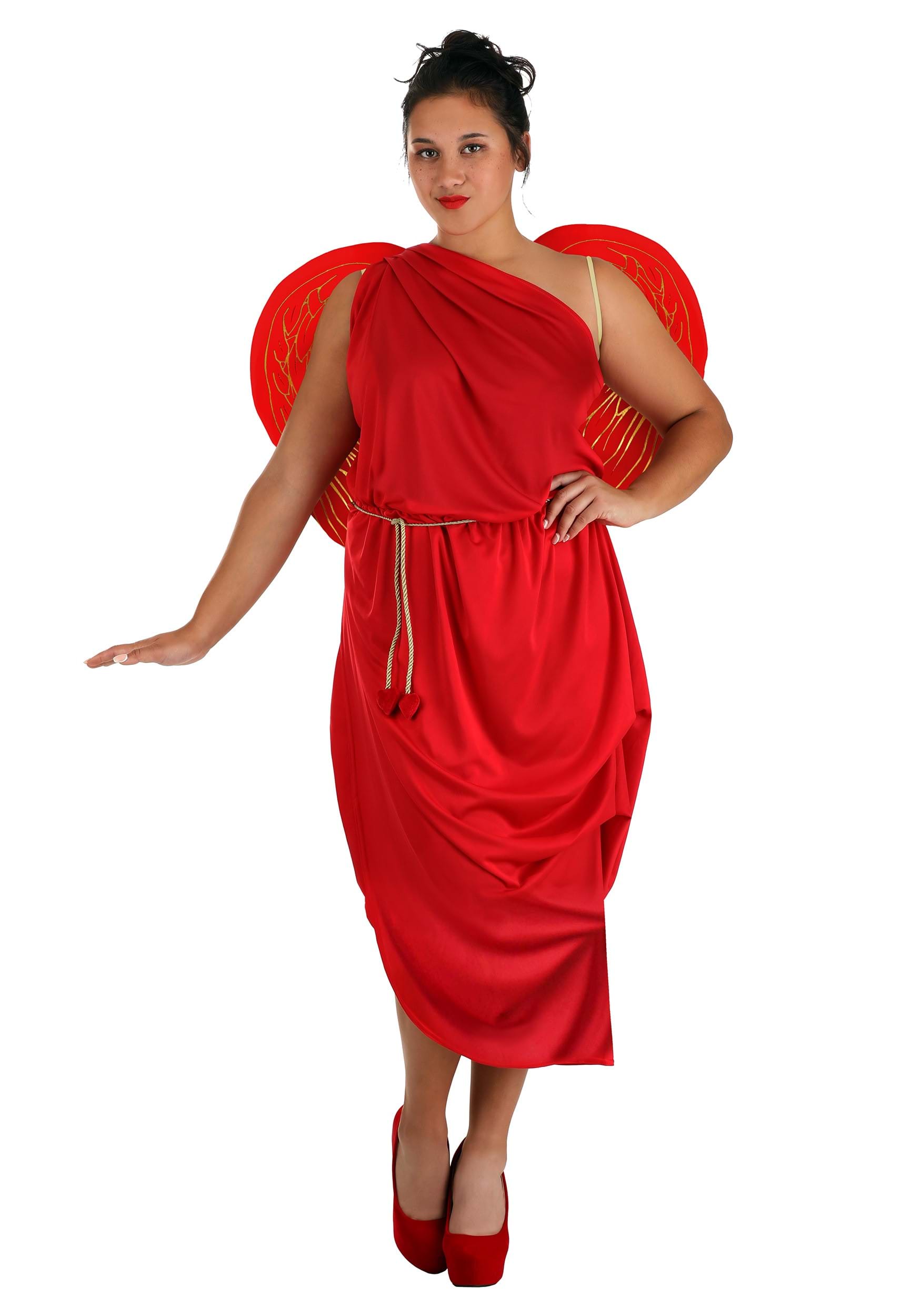 Women's Plus Size Cupid Costume Dress | Valentine's Day Costumes